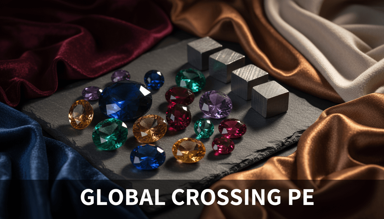 Premium gemstones, steel products, and luxury textiles